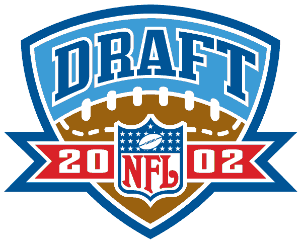 NFL Draft 2002 Primary Logo iron on transfers for T-shirts